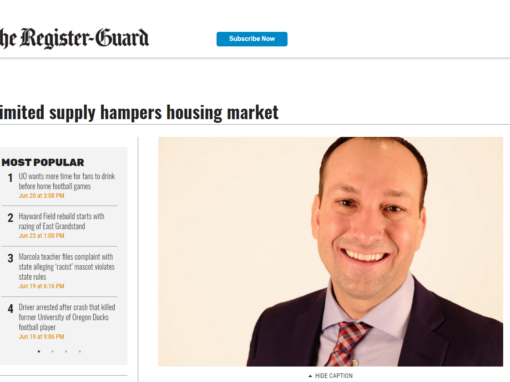 Register Guard: Limited supply hampers housing market