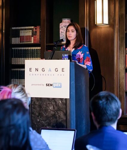 Amy Rosenberg at Engage Conference 2018