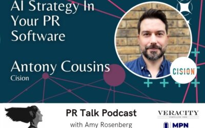 AI Strategy in Your PR Software with Cision’s Antony Cousins