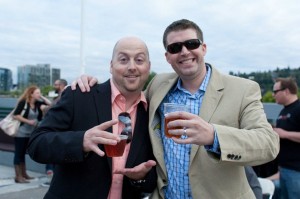 Ben and Kent on the Roof