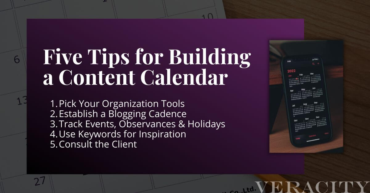 Bring Order to Chaos with a Blog Content Calendar