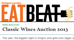 Classic Wines Auction in Portland Monthly