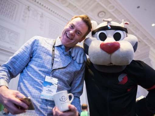Mike Rosenberg and Blaze at Engage