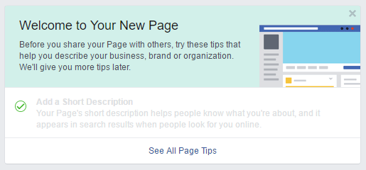 Facebook Page Tips
