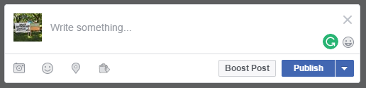 Facebook Write Something