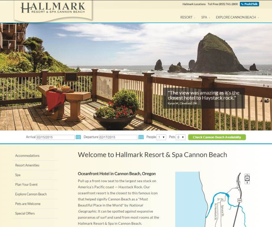 Hallmark Website Creative