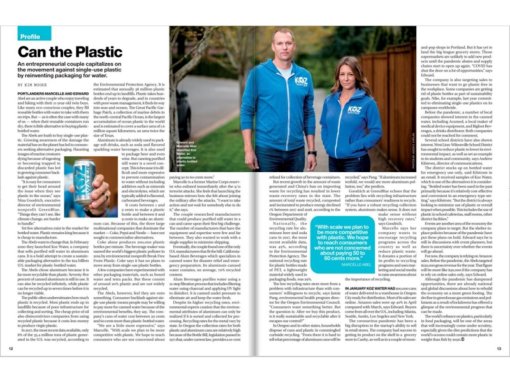 Oregon Business Magazine: Can the Plastic