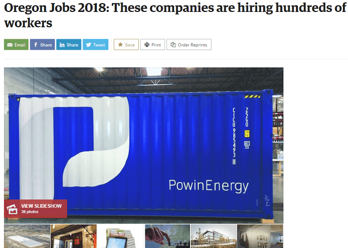 Portland Business Journal: Oregon Jobs 2018: These companies are hiring hundreds of workers