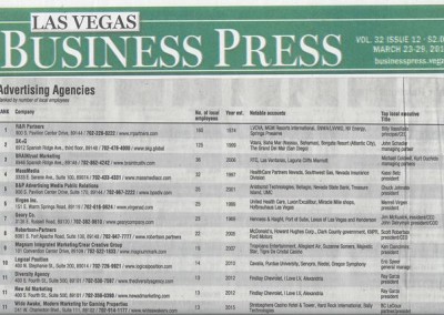 Logical Position in Las Vegas Business Press