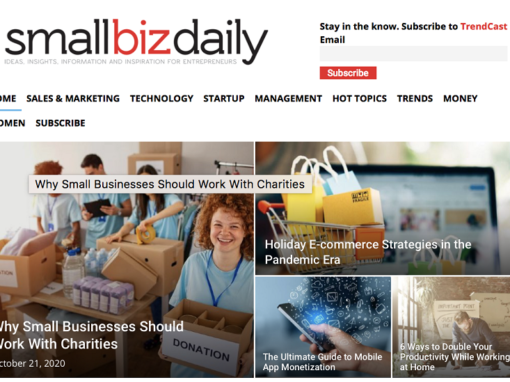 Small Biz Daily: Holiday E-commerce Strategies in the Pandemic Era