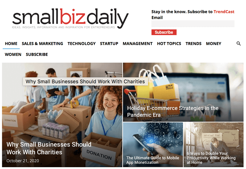 Small Biz Daily: Holiday E-commerce Strategies in the Pandemic Era