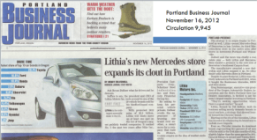 Mercedes-Benz in the Business Journal