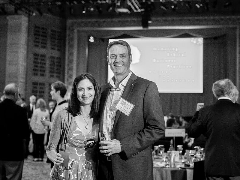 Mike & Amy Rosenberg at 2017 Oregon Ethics in Business Awards