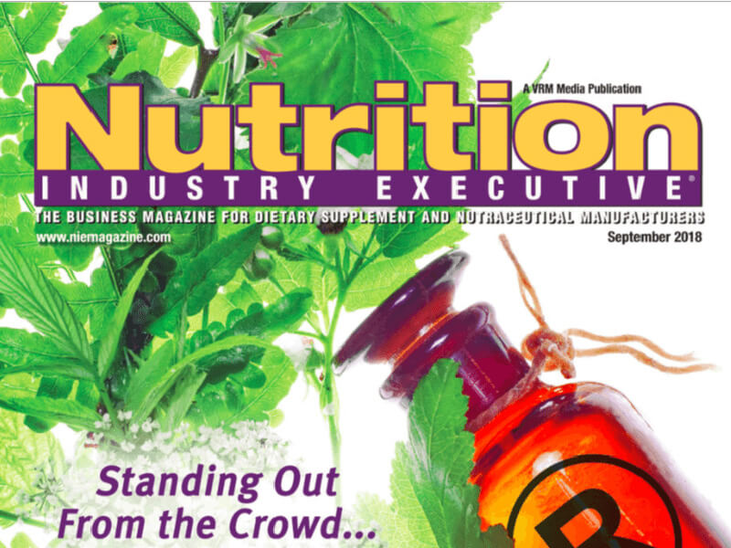 Nutrition Industry Executive September Issue