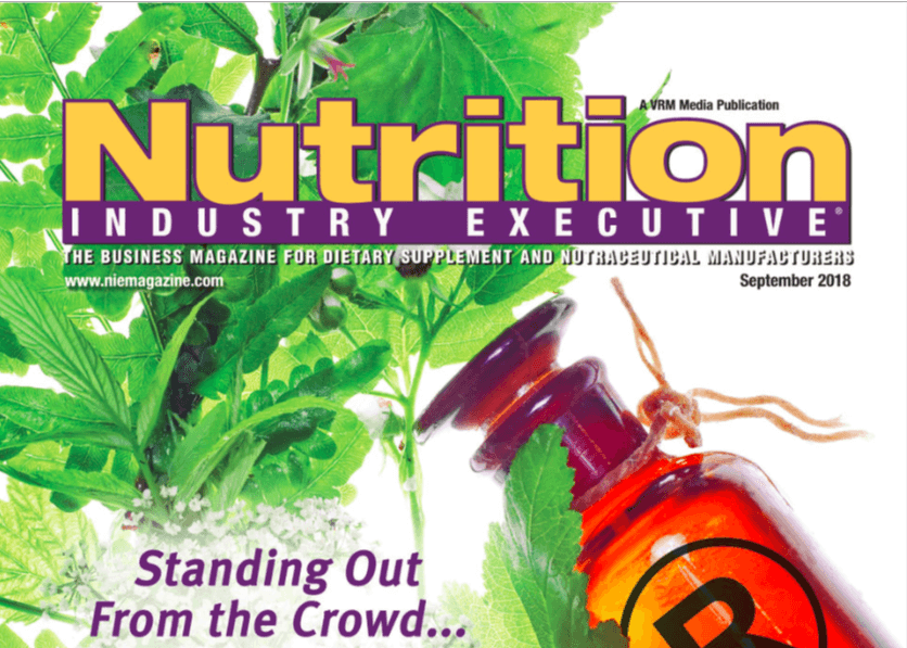 Nutrition Industry Executive: Standing Out From the Crowd… Proprietary Branded Ingredients
