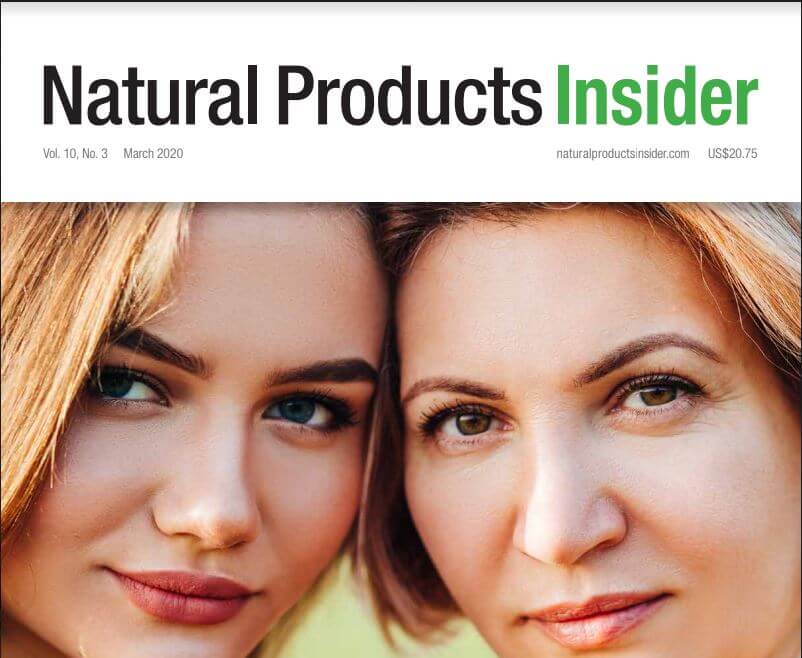 Natural Products Insider: Aging gently: A holistic approach with naturally powerful ingredients