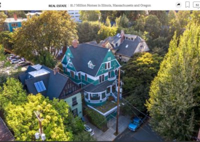 New York Times: $1.7 Million Homes in Illinois, Massachusetts and Oregon