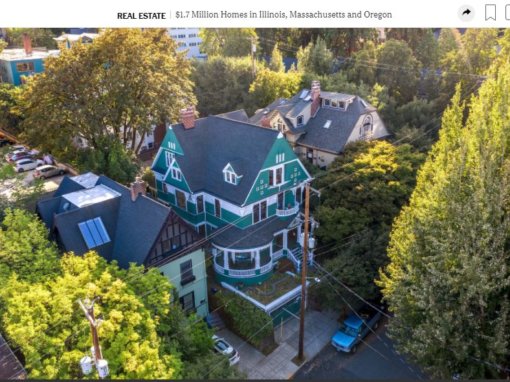 New York Times: $1.7 Million Homes in Illinois, Massachusetts and Oregon