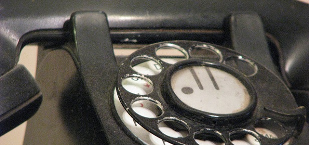 REMEMBERING THE OLD ROTARY DIAL PHONE by Robert Huffstutter