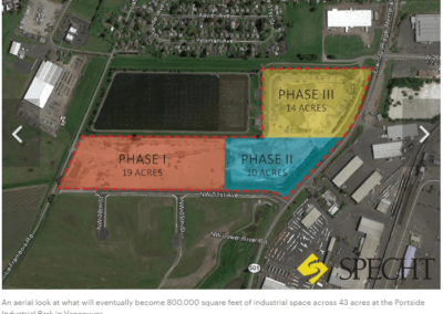 Specht Development in Portland Business Journal PDX Logistics