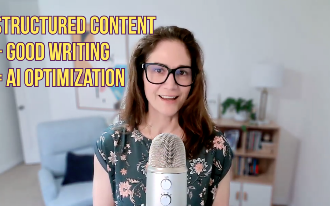 Structured Content and AI Visibility: Why Clear Writing Now Shapes AI Answers