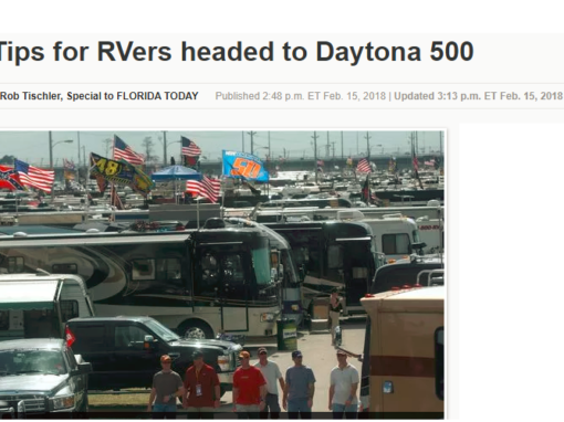 Florida Today: Tips for RVers headed to Daytona 500