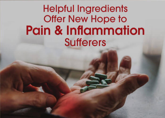 Nutrition Industry Executive: Helpful Ingredients Offer new hope to pain & inflammation sufferers
