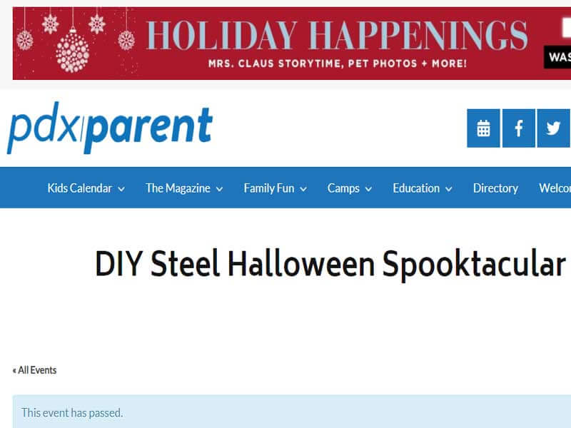 PDX Parent: DIY Steel Halloween Spooktacular