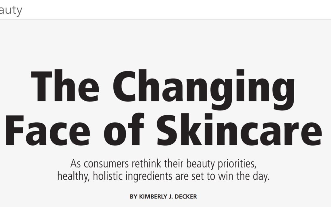 Nutritional Outlet: The Changing Face of Skincare